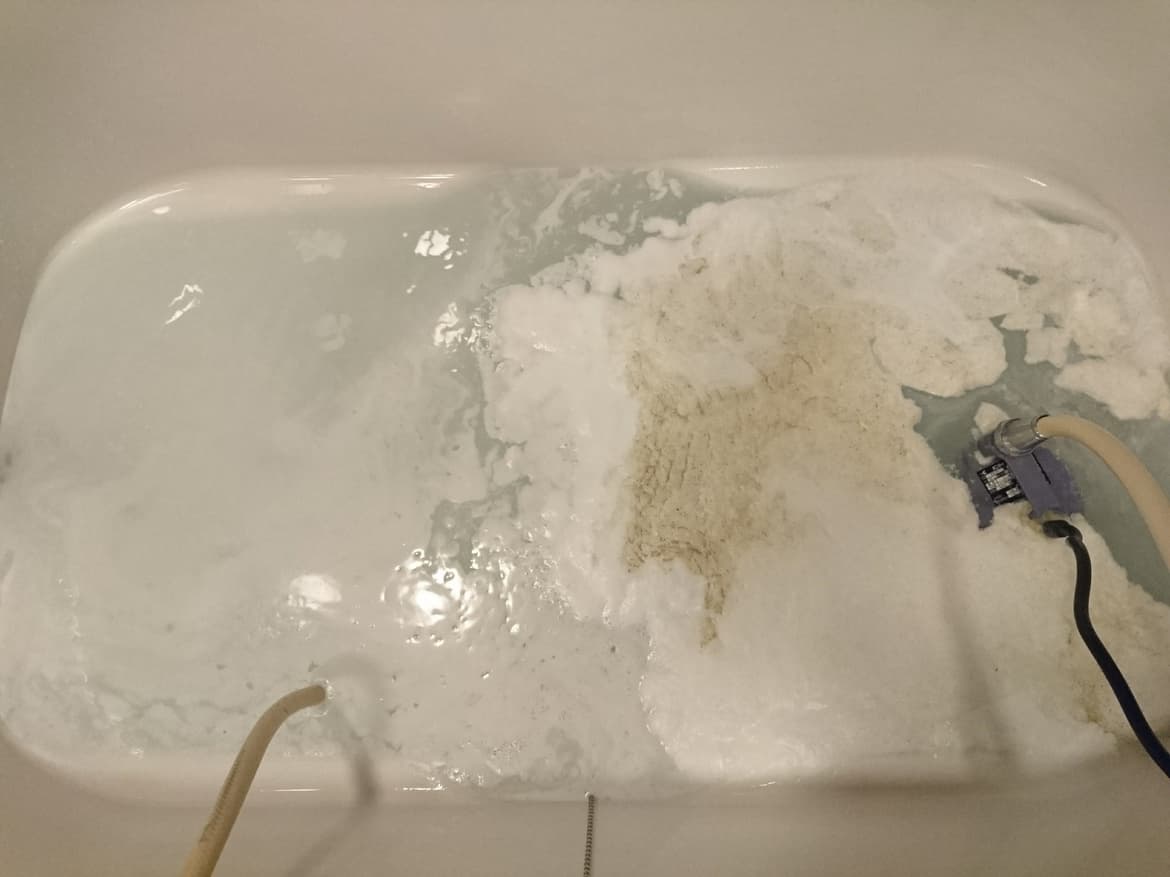風呂釜洗浄写真4